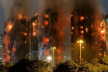 KJRI Hong Kong Mendata WNI Terdampak Kebakaran Apartemen Wang Fuk Court
