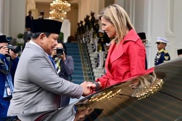 Prabowo dan Ratu Belanda Bahas Kesehatan Finansial Indonesia