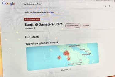 Cara Pantau Banjir Sumatra di Google untuk Cek Kondisi Terkini