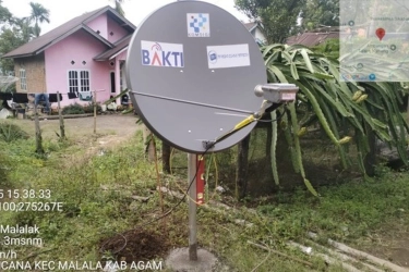 Komdigi Pasang 10 Titik Internet Satelit Satria-1 di Lokasi Banjir Sumatera
