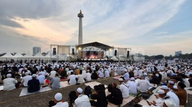 7 Fakta Reuni Akbar 212 di Monas, Isu Palestina Menggema Hingga Dihadiri Gubernur