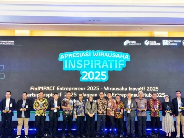 Komitmen Dukung UMKM Naik Kelas, Pegadaian Sabet Penghargaan Kolaborator Entrepreneur Hub dari Kementerian UMK