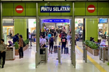 Face Recognition Percepat Boarding Penumpang Kereta Saat Libur Akhir Tahun