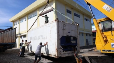 Bantu Identifikasi Jenazah Korban Longsor, Polda Riau Kirim Peti Pendingin ke Agam