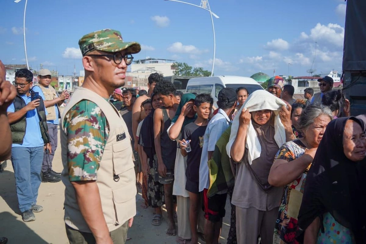 Wamenhaj Dahnil Kirim Bantuan Beras hingga Air Bersih ke Aceh dan Sumut