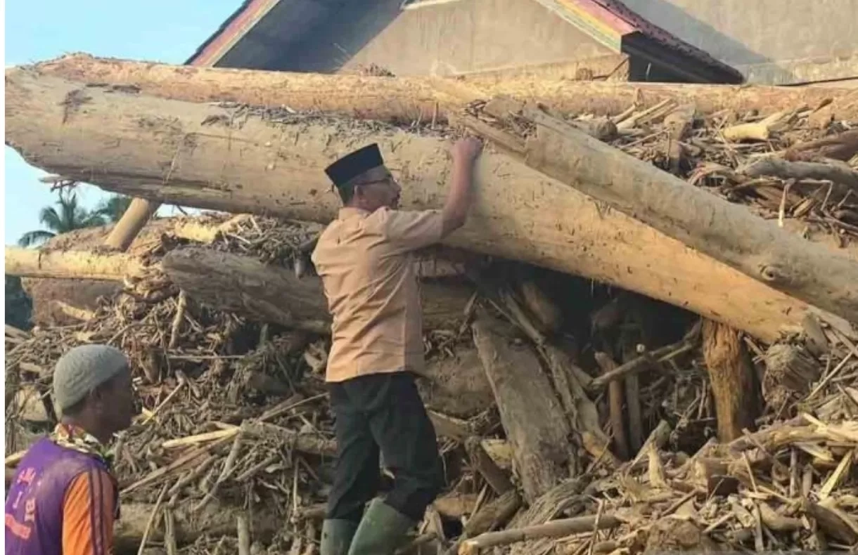 Telusuri DAS Garoga di Sumut, Bareskrim Temukan Kayu Hasil Gergaji Hingga Pengangkutan Loader