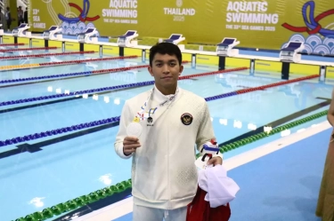 Sumbang 1 Emas dan 1 Perak di SEA Games 2025, Renang Tutup Perjuangan Tim Indonesia Hari Ini dengan Manis