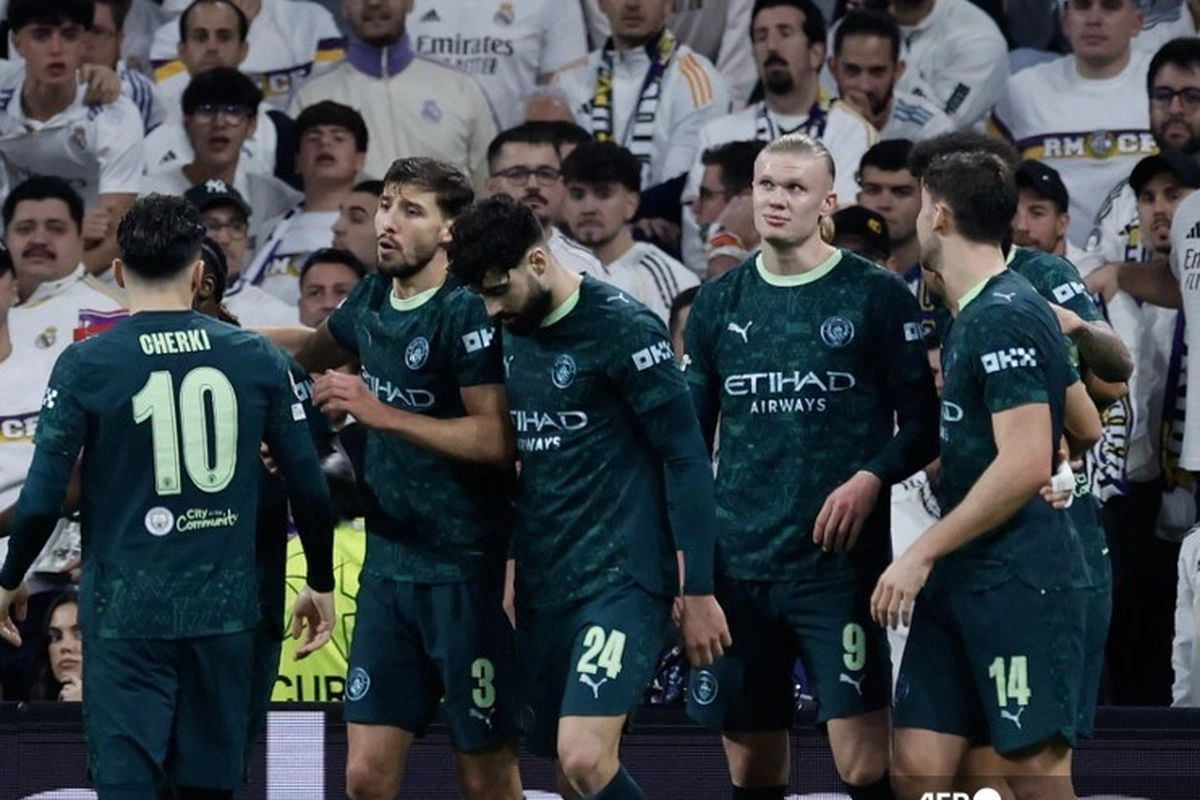 Komentar Haaland Usai Bawa Man City Hancurkan Real Madrid di Bernabeu