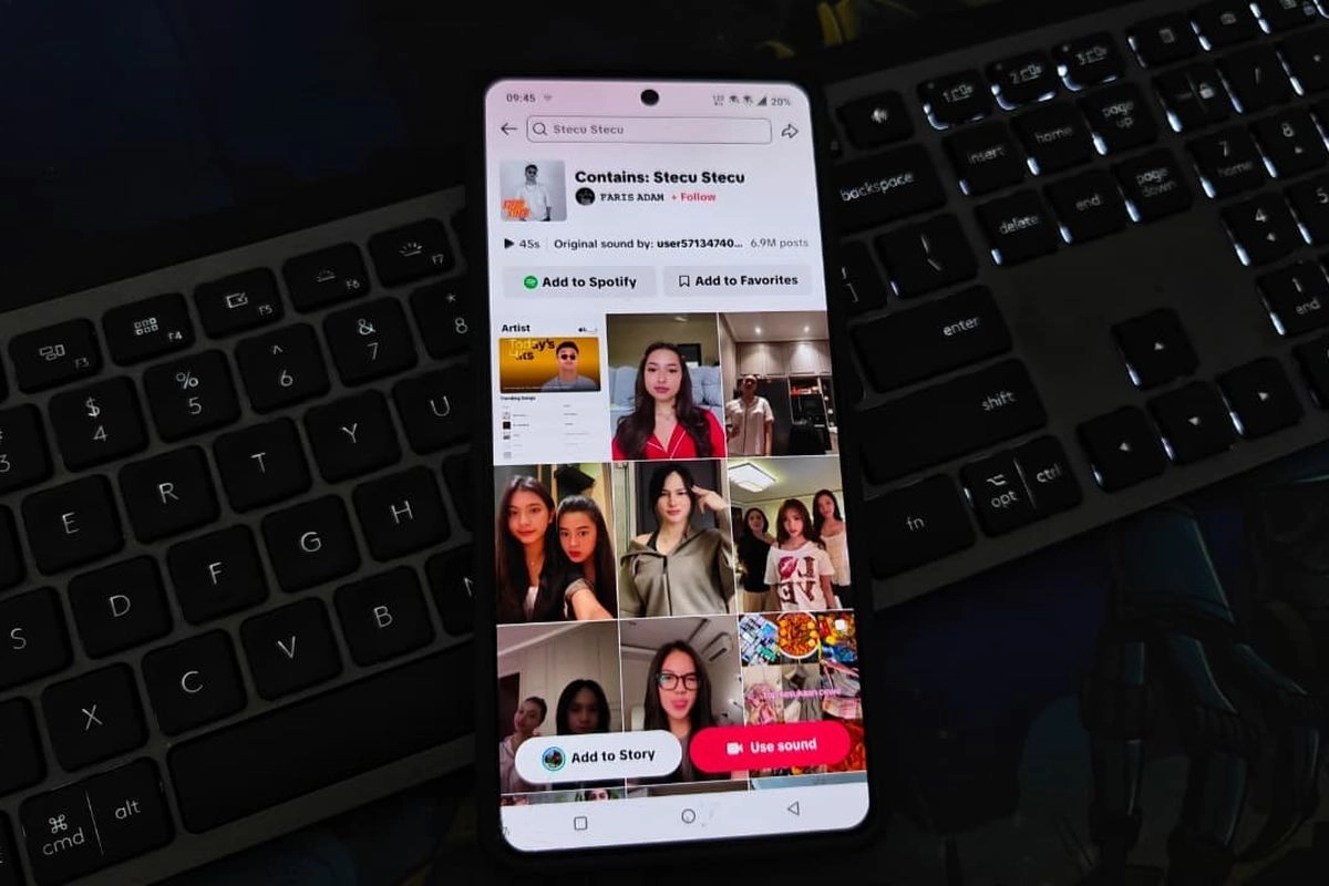 ''Stecu Stecu'' Masuk Top 10 Lagu TikTok Global 2025, Satu-satunya dari Indonesia