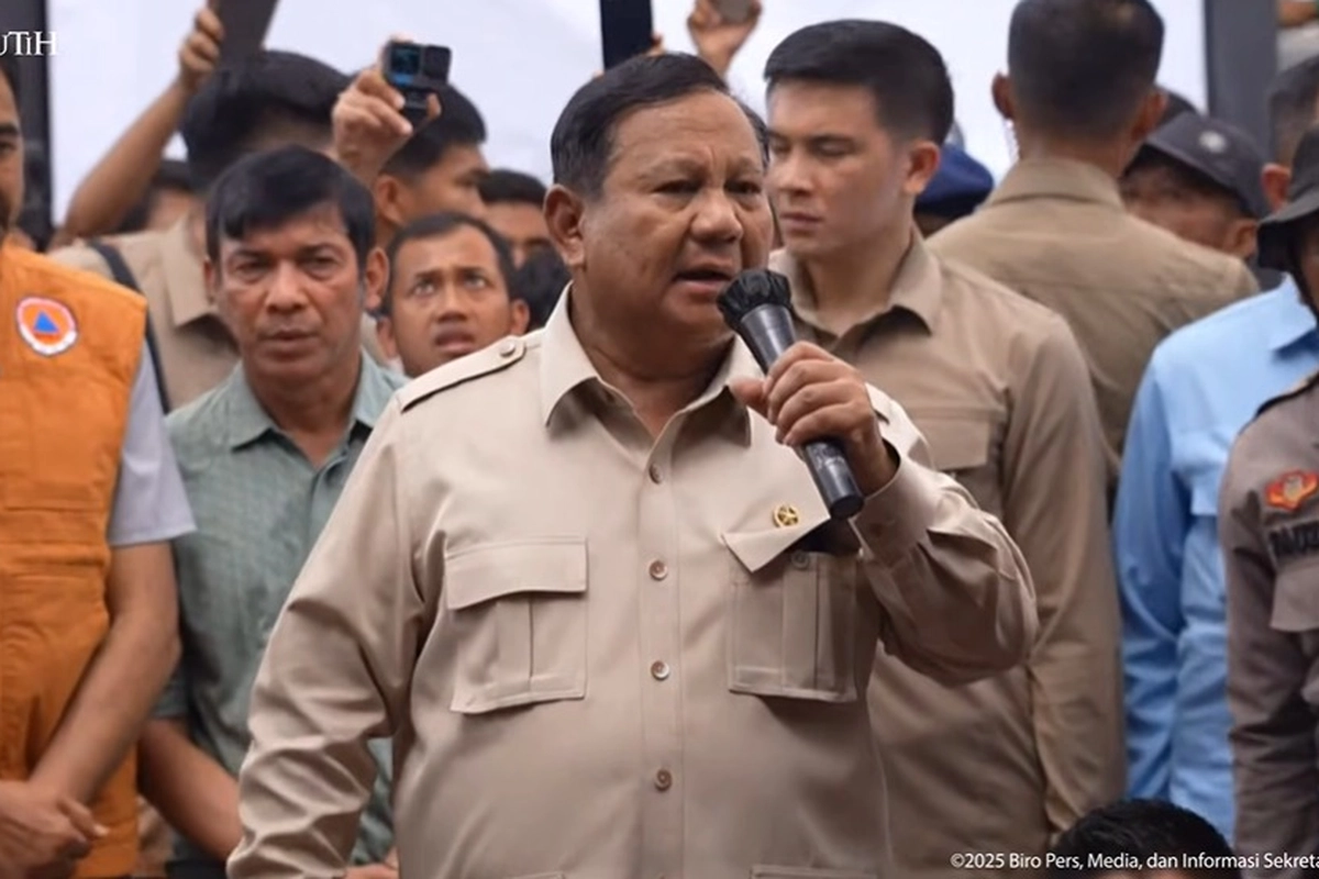 Presiden Prabowo Minta Maaf Listrik Belum Nyala Merata di Aceh Tamiang