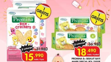 Serbu Promo 12.12 Superindo, Stok Camilan Bayi Buy 1 Get 1 Cuma Hari Ini