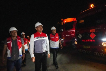 Akses Darat Terputus, Pertamina Kirim BBM ke Aceh Tengah dan Bener Meriah Via Udara