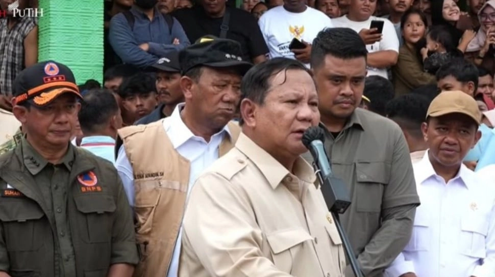 Terima Laporan Krisis Air Bersih di Langkat, Prabowo: Kita akan Membantu Semua Warga