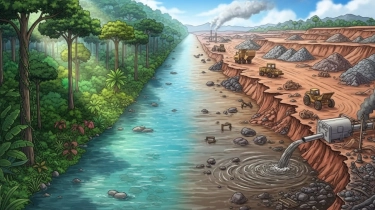 Bahaya Mengintai di Sungai Balantieng dari Banjir hingga Tambang, Apa Dampaknya?