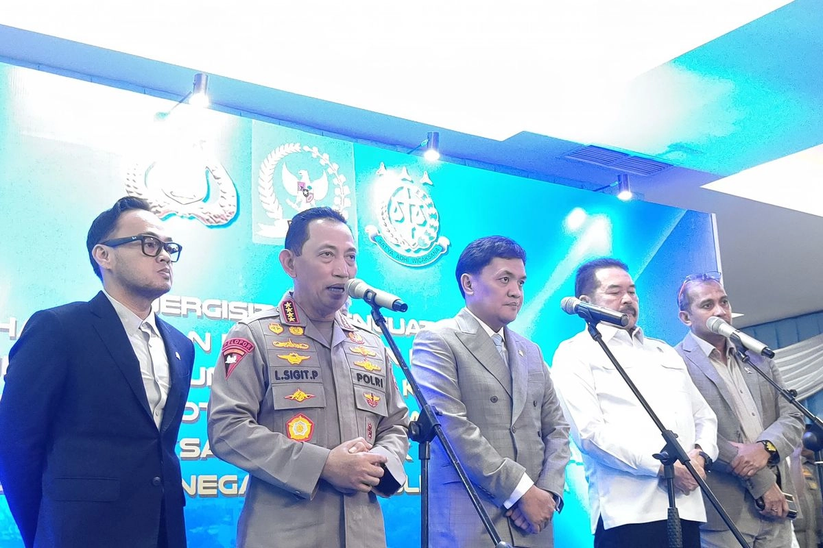 Polri-Kejagung Teken MoU Jelang Pemberlakuan KUHP dan KUHAP Baru