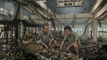Api di Kramat Jati: Saat Ratusan Kios Jadi Abu dan Harapan Pedagang Diuji?