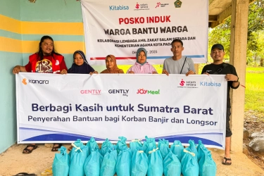 KANARA Group Donasikan Rp 134 Juta untuk Korban Bencana Alam di Sumatera