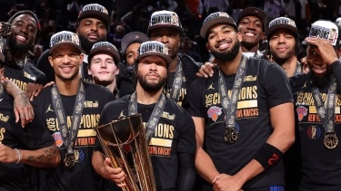 New York Knicks Tampil Kolektif, Bungkam San Antonio Spurs dan Raih Gelar NBA Cup 2025