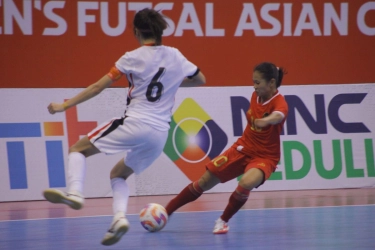 Hasil HT Final Futsal Putri: Timnas Futsal Putri Indonesia Tertinggal 0-4 Lawan Vietnam