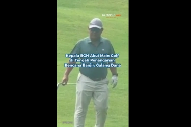 Viral Video Dirinya Main Golf, Kepala BGN Klarifikasi