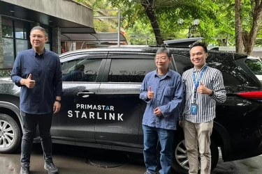 Tingkatkan Kualitas Komunikasi, Primacom Integrasikan Starlink dan Fiber Optic