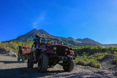 Libur Nataru, Tarif Paket Jip Wisata Lava Tour Merapi Naik Rp 50.000