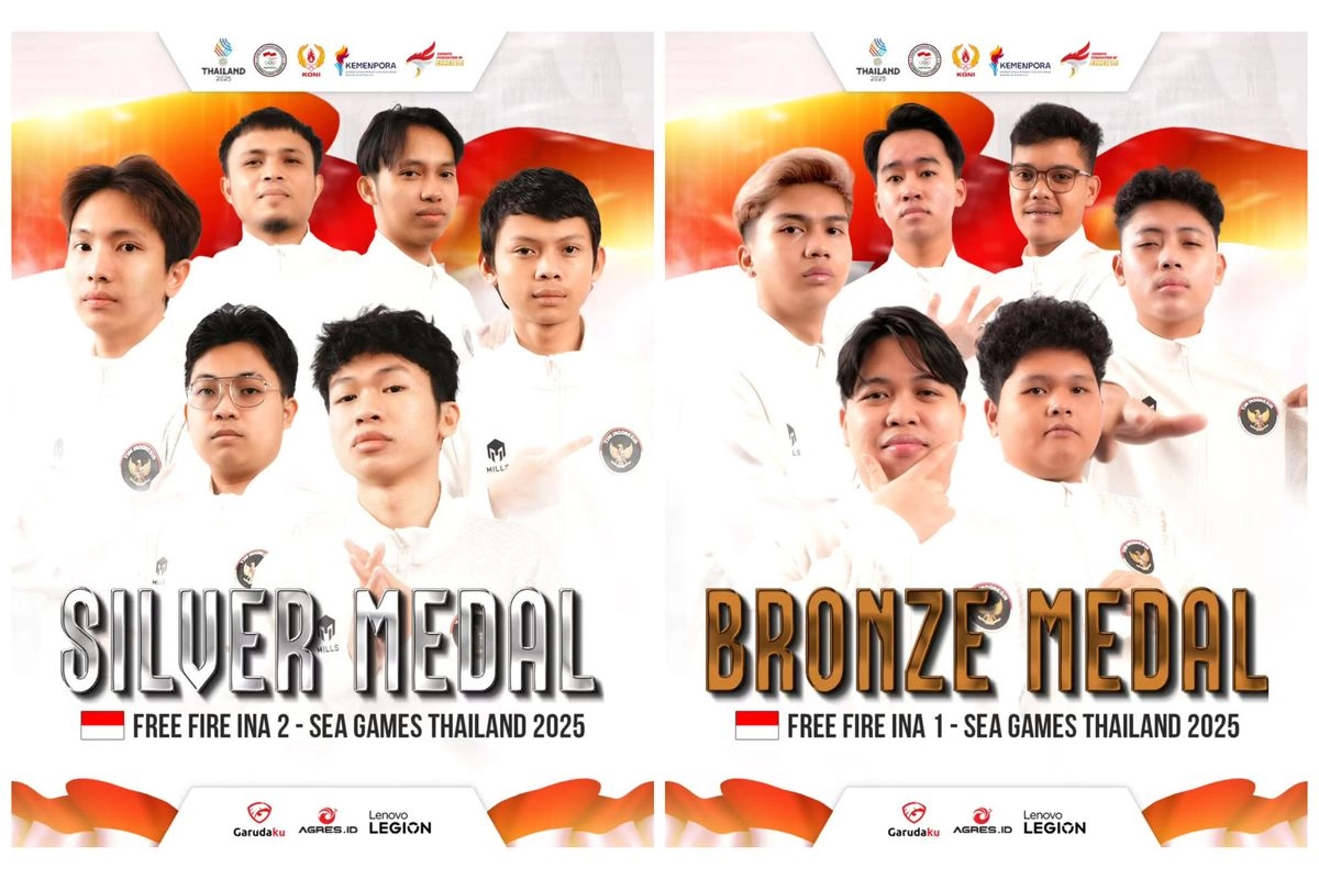 Tim Free Fire Indonesia Sumbang 2 Medali di SEA Games Thailand 2025