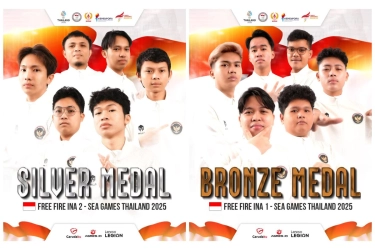 Tim Free Fire Indonesia Sumbang 2 Medali di SEA Games Thailand 2025