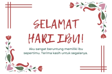 50 Contoh Ucapan Terima Kasih Ibu di WhatsApp buat Memperingati Hari Ibu 2025