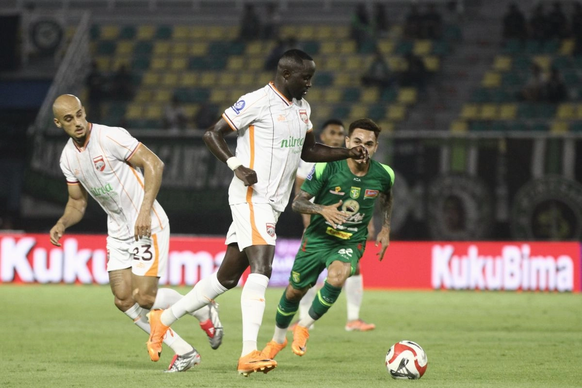 Hasil Persebaya Vs Borneo FC 2-2: Malik Risaldi Selamatkan Bajul Ijo dari Kekalahan