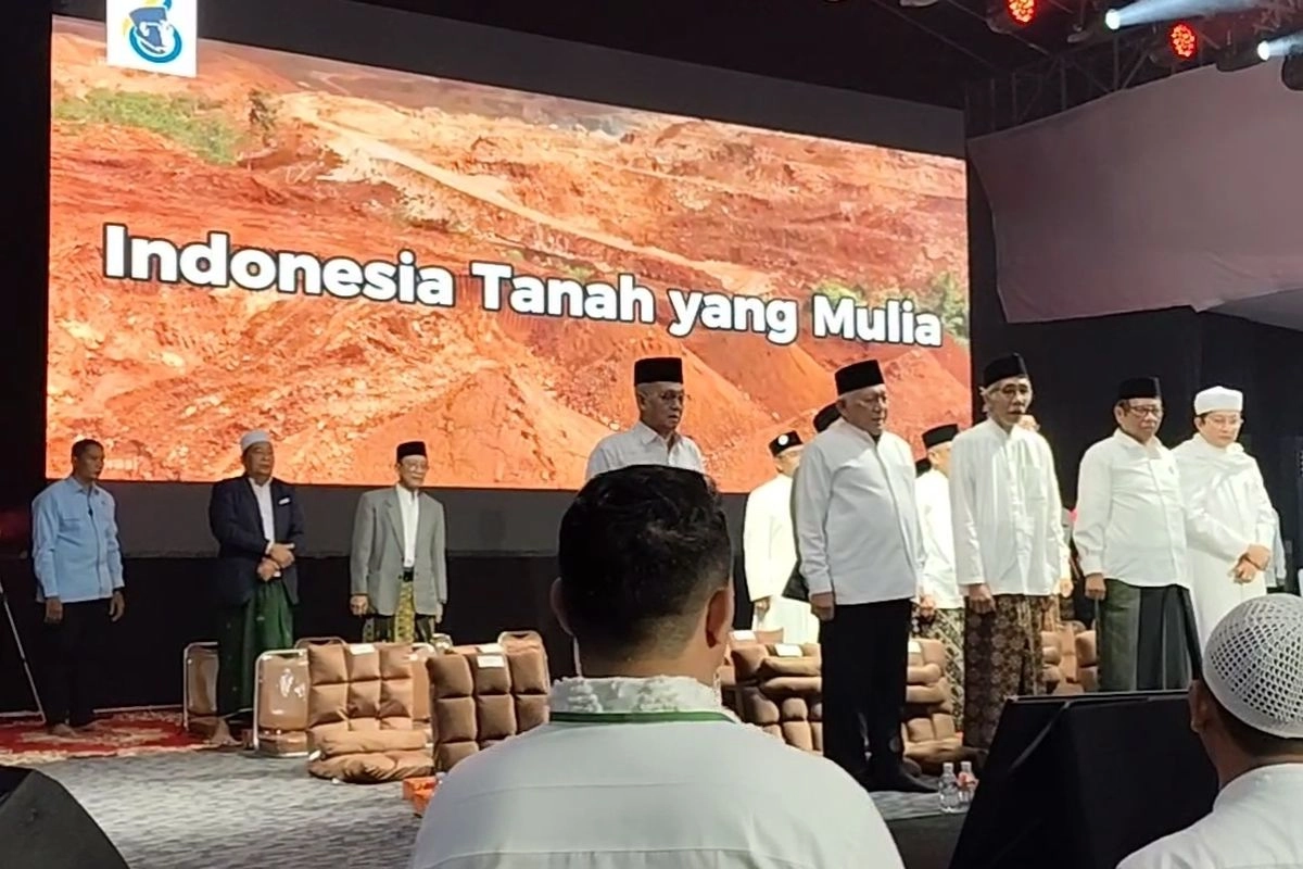 Haul Gus Dur ke-16, Lagu Indonesia Raya Tiga Stanza Diiringi Video Aktivitas Tambang