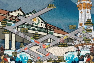 Jalur Wisata Bantul Padat Saat Tahun Baru, Ada Rekayasa Lalu Lintas