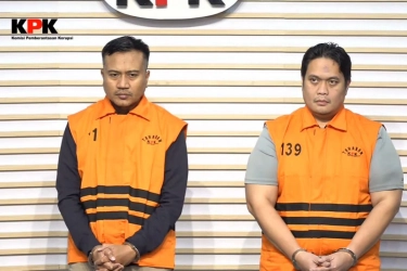 KPK Tahan Kajari dan Kasi Intel Kejari HSU, Tersangka Kasus Pemerasan Rp 804 Juta