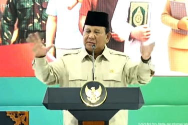 Prabowo Heran Seskab Teddy Selalu Disambut Meriah: Yang Presiden Saya