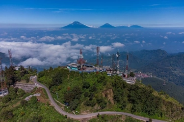 Wisata Telomoyo via Dalangan Buka Lagi usai Pengaspalan Selesai