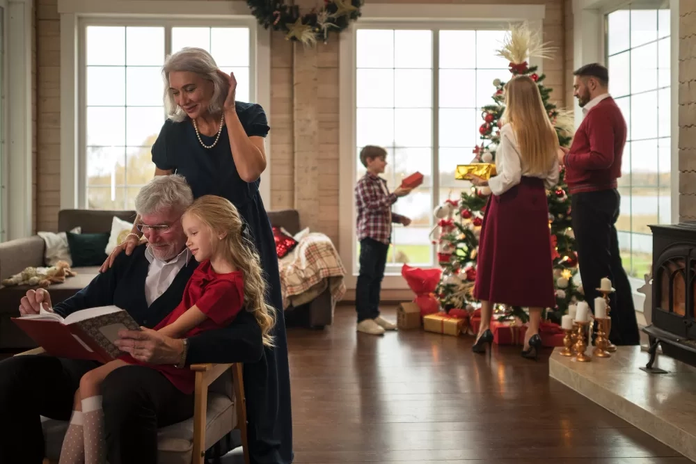 7 Hal Ini Dilakukan Kakek Nenek Saat Natal yang Tidak Membutuhkan Biaya Tetapi Sangat Bermakna