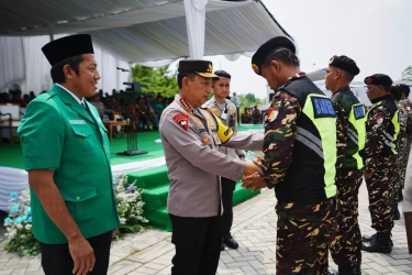 Kapolri Ingatkan Ancaman Disinformasi Digital, Banser Diminta Jaga Persatuan Saat Nataru