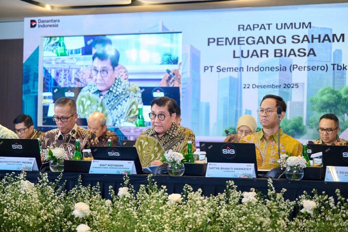 Gelar RUPSLB, Semen Indonesia (SMGR) Bahas Perubahan Anggaran Dasar hingga Penguatan Tata Kelola