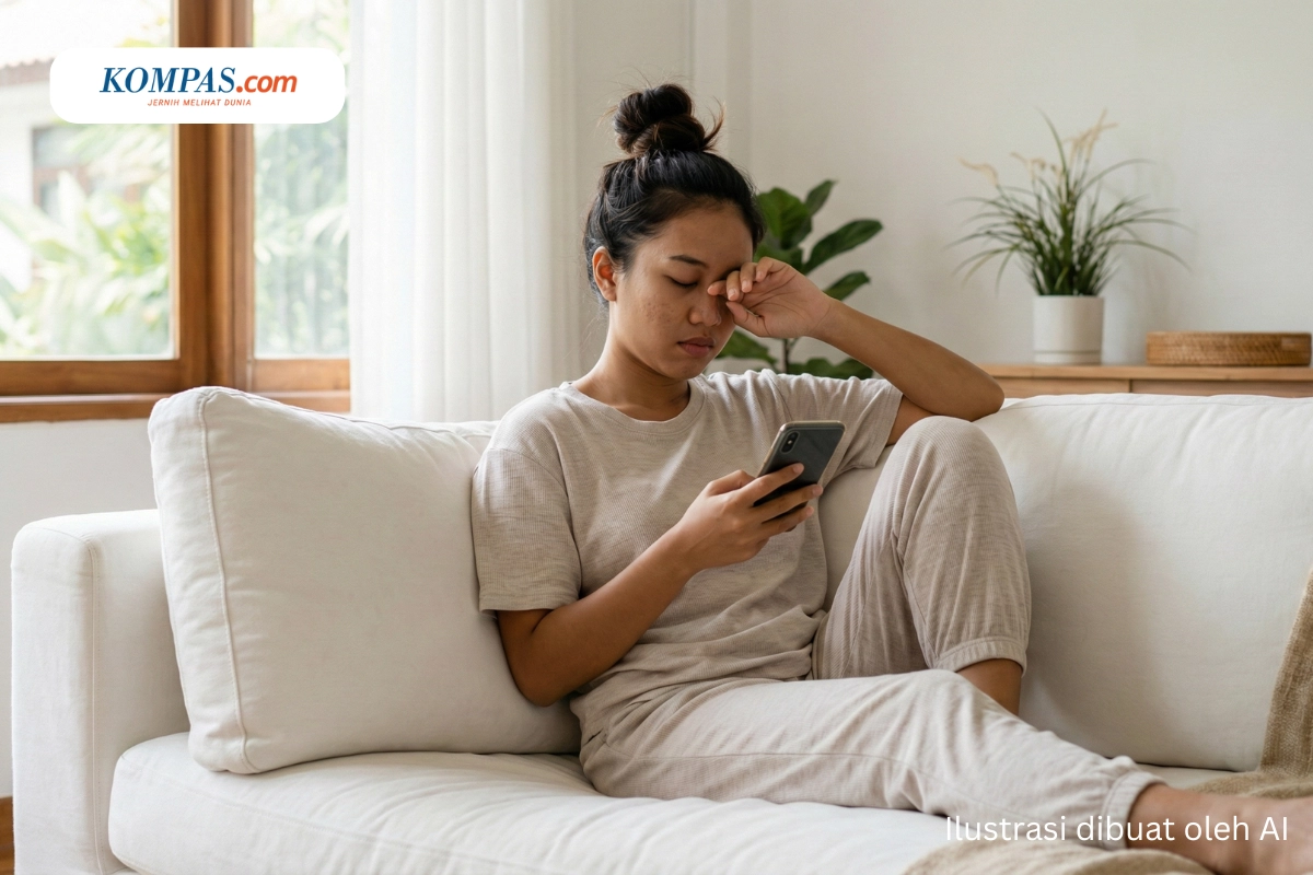 Terlalu Lama Main HP Bisa Ganggu Kesehatan Mata, Ini Dampaknya