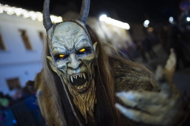Krampus, Monster Separuh Kambing dalam Tradisi Natal Krampuslauf
