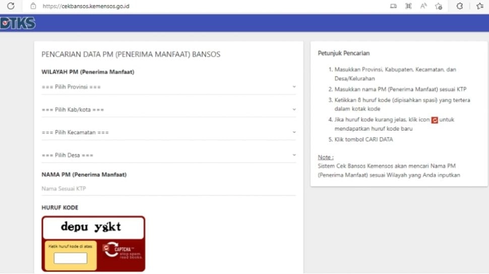 PKH Tahap 4 2025 Segera Cair, Ini Cara Cek Statusnya di Cekbansos.kemensos.go.id
