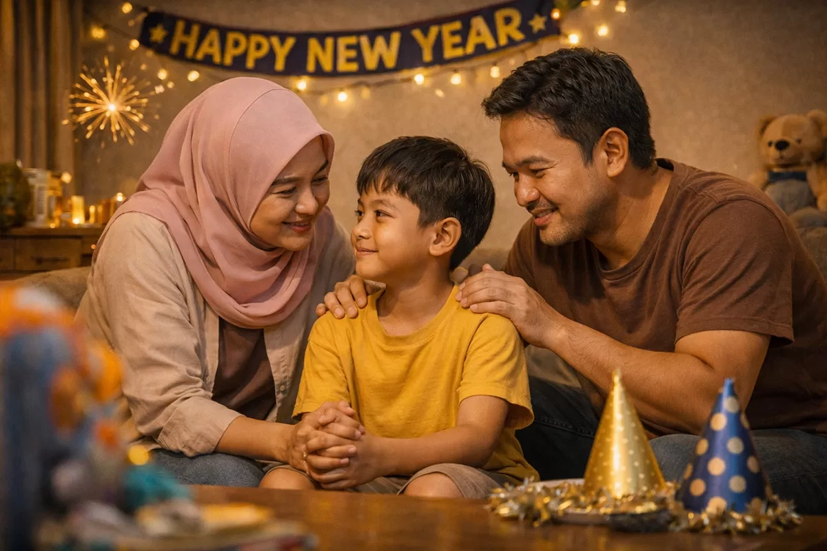 Kumpulan 15 Pesan Tahun Baru untuk Anak yang Menenangkan dan Penuh Dukungan