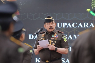 Jaksa Agung Mutasi 68 Pejabat, 43 Kajari Berganti