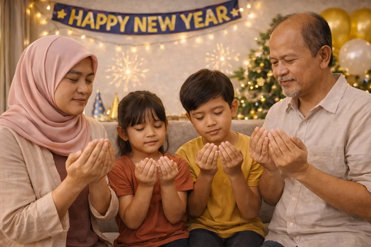 20 Doa Tahun Baru 2026 untuk Keluarga, Penuh Harapan dan Ketulusan