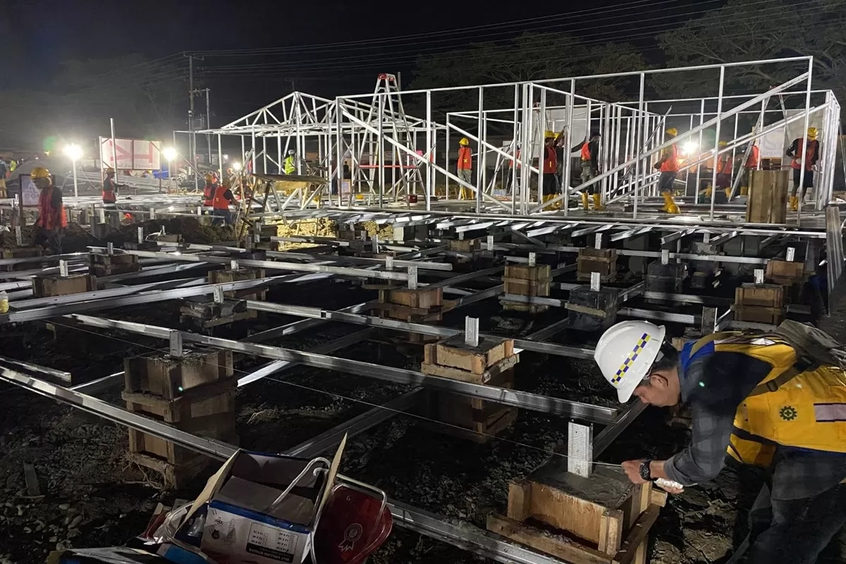 Bangun 500 Unit Huntara di Aceh Tamiang, Brantas Abipraya Sinergi dengan BUMN Infrastruktur