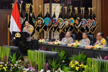 Polri Masuk Tiga Besar Lembaga Terpercaya, Kapolri Tekankan Perbaikan Berkelanjutan