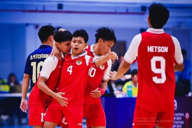 Timnas Futsal  U-16 Indonesia Tumbangkan Thailand Raih Piala AFF Futsal U-16