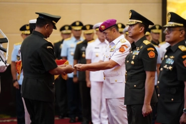 Kapuspen TNI Resmi Berganti, Kini Dijabat Brigjen Aulia Dwi Nasrullah