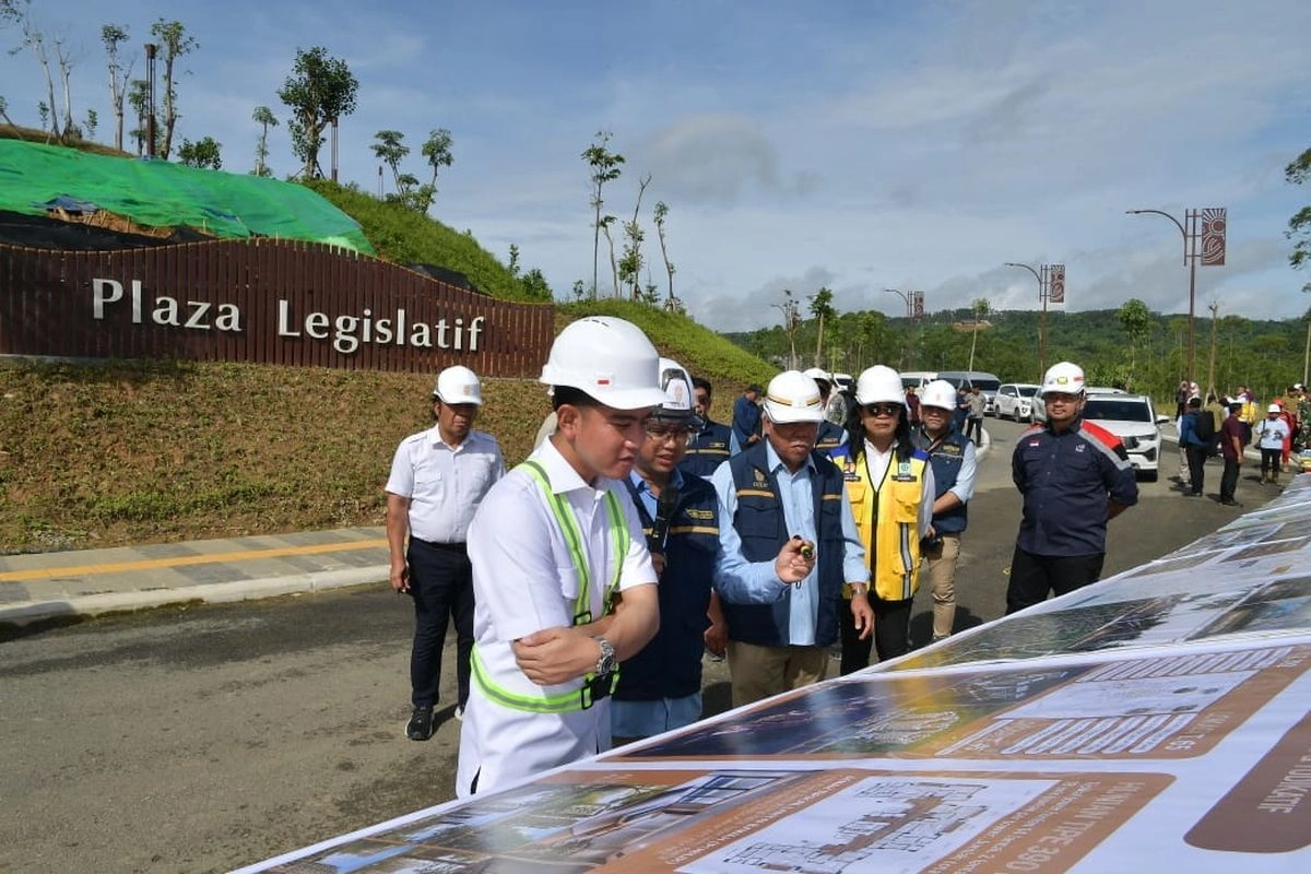 Gibran Sebut Kawasan Legislatif-Yudikatif di IKN Selesai 2027