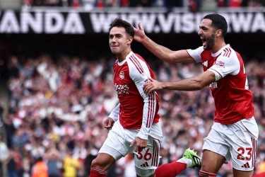 Hasil Arsenal Vs Aston Villa 4-1: Meriam London Menjauh dari Man City